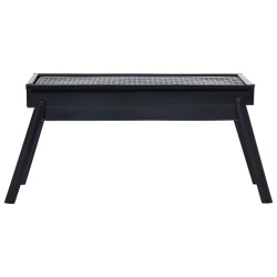 vidaXL Barbacoa portátil para camping de acero 60x22,5x33 cm