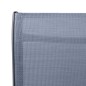 vidaXL Sillas altas de jardín 2 unidades textilene gris vidaXL Sillas altas de jardín 2 unidades textilene gris