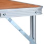 vidaXL Mesa de camping plegable aluminio 60x45 cm vidaXL Mesa de camping plegable aluminio 60x45 cm