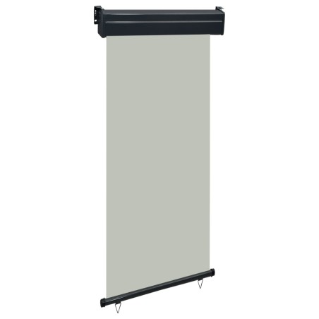 vidaXL Toldo lateral de balcón gris 105x250 cm