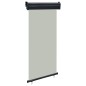 vidaXL Toldo lateral de balcón gris 105x250 cm