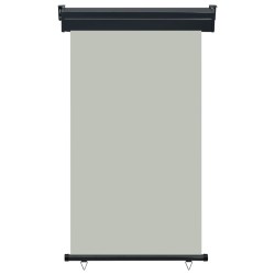 vidaXL Toldo lateral de balcón gris 105x250 cm