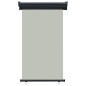 vidaXL Toldo lateral de balcón gris 105x250 cm