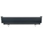 vidaXL Toldo lateral de balcón gris 105x250 cm
