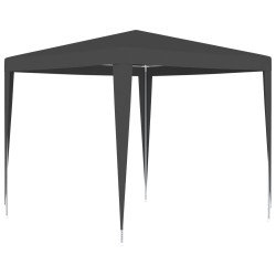vidaXL Carpa profesional para fiestas gris antracita 90 g/m² 2,5x2,5 m