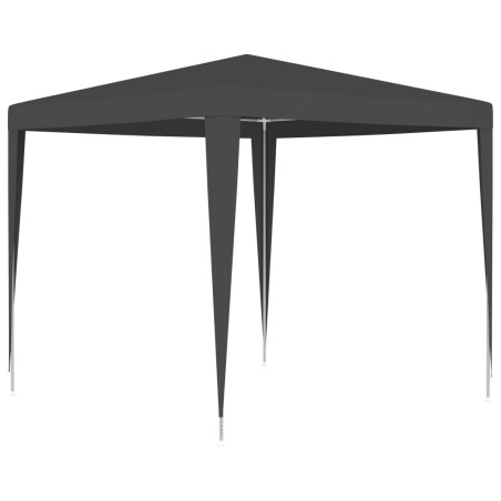 vidaXL Carpa profesional para fiestas gris antracita 90 g/m² 2,5x2,5 m
