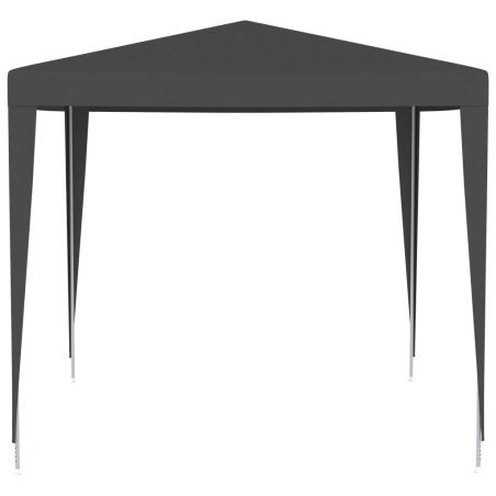 vidaXL Carpa profesional para fiestas gris antracita 90 g/m² 2,5x2,5 m