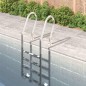 vidaXL Escalera para piscina acero inoxidable 304 54x38x184,5 cm vidaXL Escalera para piscina acero inoxidable 304 54x38x184,5 cm