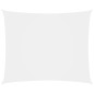 vidaXL Toldo de vela rectangular tela Oxford blanco 6x8 m vidaXL Toldo de vela rectangular tela Oxford blanco 6x8 m