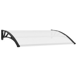 vidaXL Marquesina para puerta PC 150x100 cm