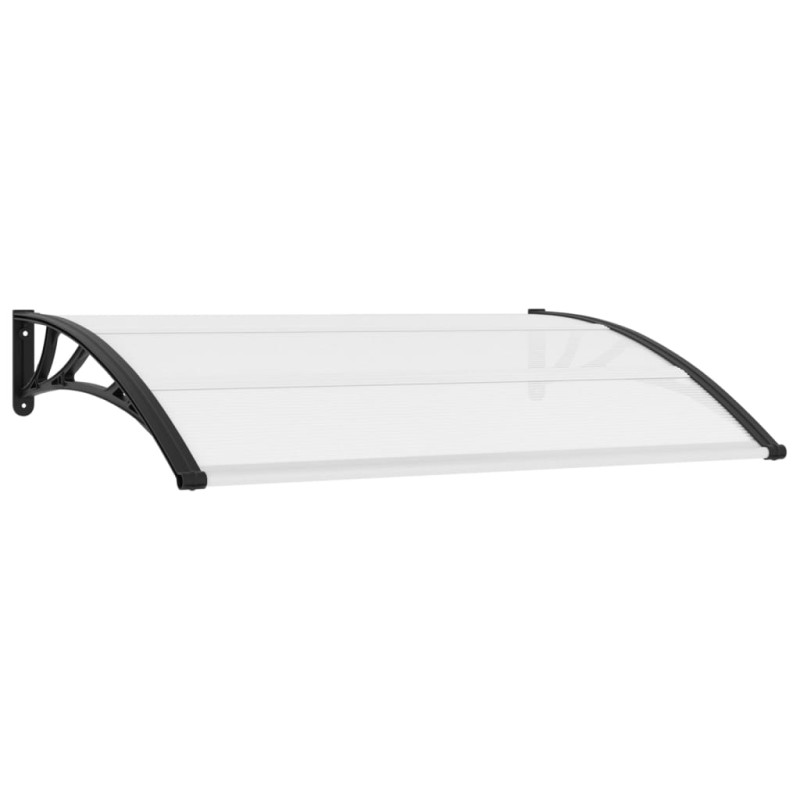 vidaXL Marquesina para puerta PC 150x100 cm