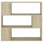 vidaXL Estantería divisor de espacios color roble Sonoma 100x24x94 cm vidaXL Estantería divisor de espacios color roble Sonoma 100x24x94 cm