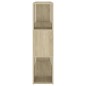 vidaXL Estantería divisor de espacios color roble Sonoma 100x24x94 cm vidaXL Estantería divisor de espacios color roble Sonoma 100x24x94 cm