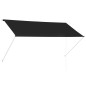 vidaXL Toldo retráctil 250x150 cm gris antracita vidaXL Toldo retráctil 250x150 cm gris antracita