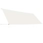 vidaXL Toldo retráctil 400x150 cm crema vidaXL Toldo retráctil 400x150 cm crema