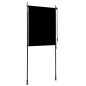 vidaXL Estor enrollable de exterior gris antracita 100x270 cm 
