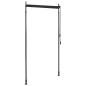 vidaXL Estor enrollable de exterior gris antracita 100x270 cm 