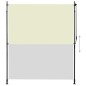 vidaXL Estor enrollable de exterior color crema 200x270 cm vidaXL Estor enrollable de exterior color crema 200x270 cm