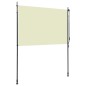 vidaXL Estor enrollable de exterior color crema 200x270 cm vidaXL Estor enrollable de exterior color crema 200x270 cm
