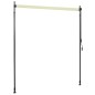 vidaXL Estor enrollable de exterior color crema 200x270 cm vidaXL Estor enrollable de exterior color crema 200x270 cm