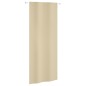vidaXL Toldo pantalla para balcón de tela oxford beige 100x240 cm vidaXL Toldo pantalla para balcón de tela oxford beige 100x240 cm