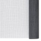 vidaXL Malla mosquitera de fibra de vidrio gris 60x2000 cm vidaXL Malla mosquitera de fibra de vidrio gris 60x2000 cm
