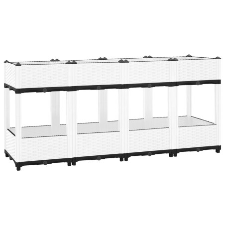 vidaXL Arriate polipropileno 160x40x71 cm