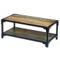 vidaXL Mesa de centro madera maciza reciclada vidaXL Mesa de centro madera maciza reciclada