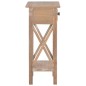 vidaXL Mesa auxiliar de madera marrón 27x27x65,5 cm vidaXL Mesa auxiliar de madera marrón 27x27x65,5 cm
