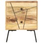 vidaXL Mesita de noche de madera maciza de mango 40x30x50 cm vidaXL Mesita de noche de madera maciza de mango 40x30x50 cm