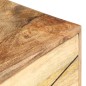 vidaXL Mesita de noche de madera maciza de mango 40x30x50 cm vidaXL Mesita de noche de madera maciza de mango 40x30x50 cm