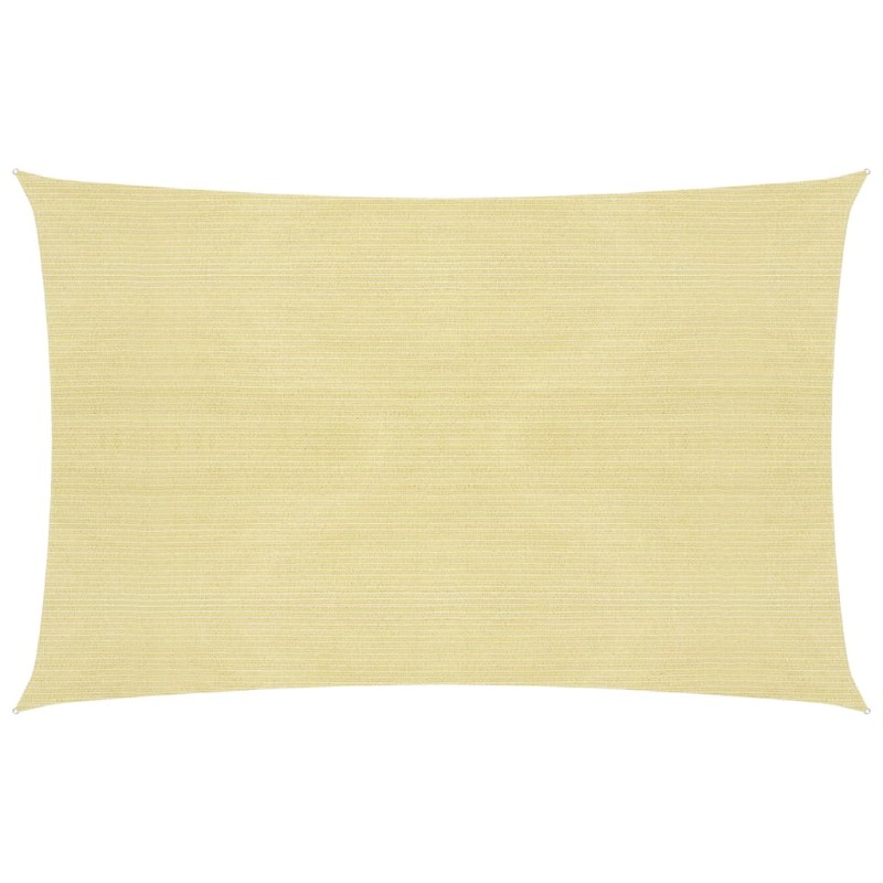 vidaXL Toldo de vela beige HDPE 160 g/m² 2x2,5 m vidaXL Toldo de vela beige HDPE 160 g/m² 2x2,5 m
