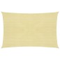 vidaXL Toldo de vela beige HDPE 160 g/m² 2x2,5 m vidaXL Toldo de vela beige HDPE 160 g/m² 2x2,5 m