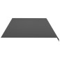 vidaXL Tela de repuesto para toldo gris antracita 6x3,5 m vidaXL Tela de repuesto para toldo gris antracita 6x3,5 m