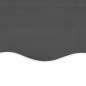 vidaXL Tela de repuesto para toldo gris antracita 6x3,5 m vidaXL Tela de repuesto para toldo gris antracita 6x3,5 m