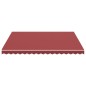 vidaXL Tela de repuesto para toldo rojo burdeos 4x3,5 m vidaXL Tela de repuesto para toldo rojo burdeos 4x3,5 m