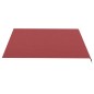 vidaXL Tela de repuesto para toldo rojo burdeos 4x3,5 m vidaXL Tela de repuesto para toldo rojo burdeos 4x3,5 m