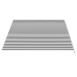 vidaXL Tela de repuesto para toldo gris antracita y blanco 4,5x3 m vidaXL Tela de repuesto para toldo gris antracita y blanco 4,5x3 m