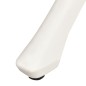 vidaXL Mesa de jardín aluminio fundido blanco 90x90x74 cm vidaXL Mesa de jardín aluminio fundido blanco 90x90x74 cm