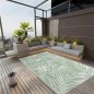 vidaXL Alfombra de exterior PP verde 190x290 cm