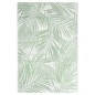 vidaXL Alfombra de exterior PP verde 190x290 cm