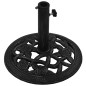 vidaXL Base de sombrilla de hierro fundido negro 40x40x32 cm vidaXL Base de sombrilla de hierro fundido negro 40x40x32 cm