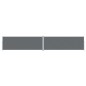 vidaXL Toldo lateral retráctil antracita 220x1200 cm vidaXL Toldo lateral retráctil antracita 220x1200 cm