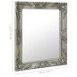 vidaXL Espejo de pared estilo barroco plateado 50x60 cm vidaXL Espejo de pared estilo barroco plateado 50x60 cm