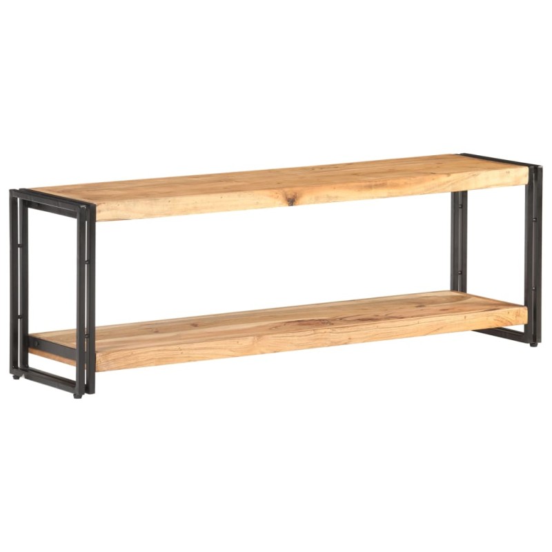 vidaXL Mueble para TV madera maciza de acacia 120x30x40 cm