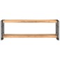vidaXL Mueble para TV madera maciza de acacia 120x30x40 cm
