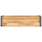 vidaXL Mueble para TV madera maciza de acacia 120x30x40 cm