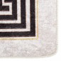 vidaXL Alfombra lavable antideslizante beige claro 160x230 cm vidaXL Alfombra lavable antideslizante beige claro 160x230 cm