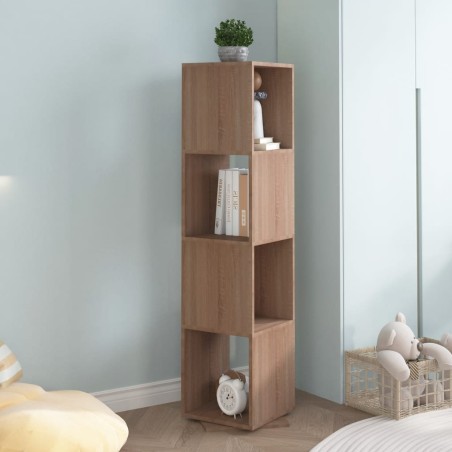 vidaXL Armario giratorio aglomerado roble Sonoma 34,5x34,5x147,5 cm