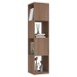vidaXL Armario giratorio aglomerado roble Sonoma 34,5x34,5x147,5 cm vidaXL Armario giratorio aglomerado roble Sonoma 34,5x34,5x147,5 cm